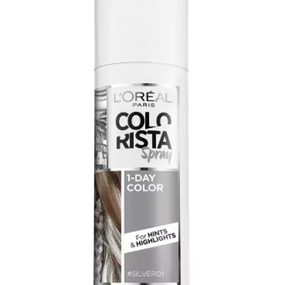L’Oreal Paris Colorista 1-Day Hair Color Spray - Silver - 2 oz